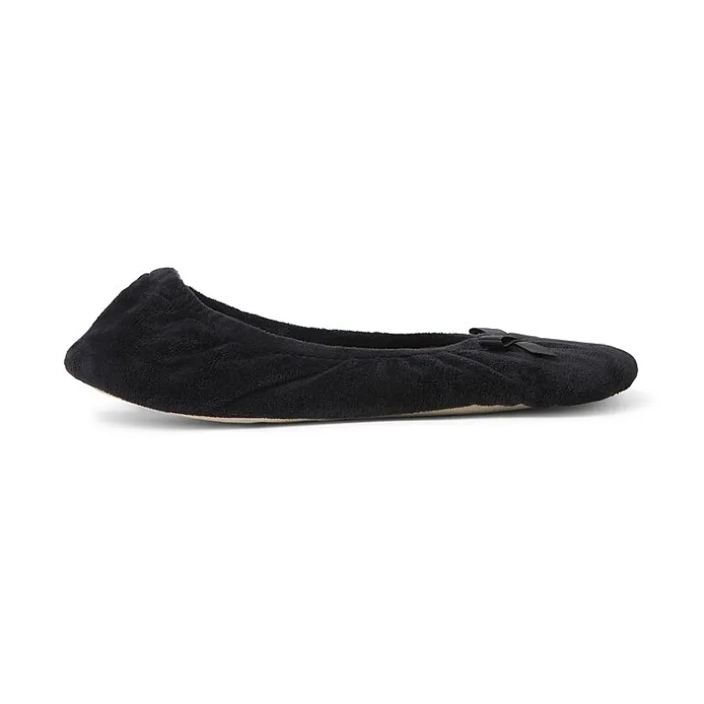 Dearfoams Layla Womens Ballerina Slippers