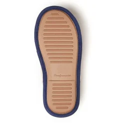 Dearfoams Mama Bear Plaid Scuff Womens Memory Foam Slip-On Slippers