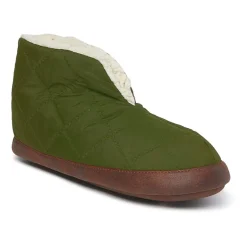 Dearfoams Mens Memory Foam Bootie Slippers