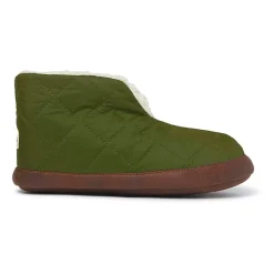 Dearfoams Mens Memory Foam Bootie Slippers