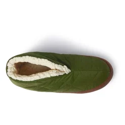Dearfoams Mens Memory Foam Bootie Slippers