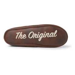 Dearfoams Mens Memory Foam Bootie Slippers