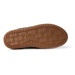 Dearfoams Mens Memory Foam Bootie Slippers