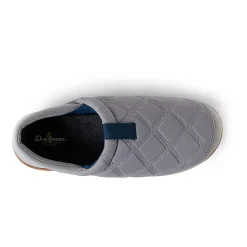 Dearfoams Mens Memory Foam Slip-On Slippers
