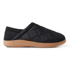 Dearfoams Mens Memory Foam Slip-On Slippers
