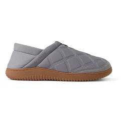 Dearfoams Mens Memory Foam Slip-On Slippers