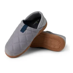Dearfoams Mens Memory Foam Slip-On Slippers
