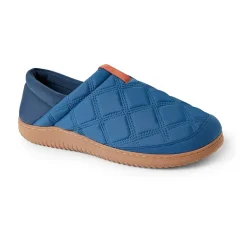 Dearfoams Mens Memory Foam Slip-On Slippers