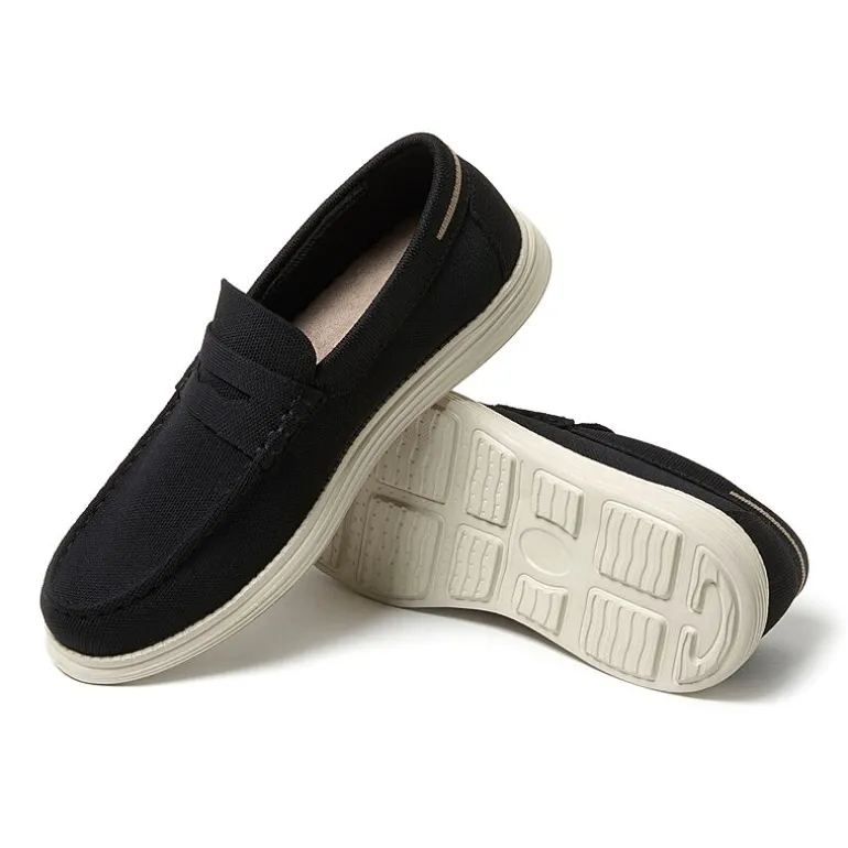 Dearfoam’s Original Comfort Men's Rollins Sport Knit Loafer Shoes