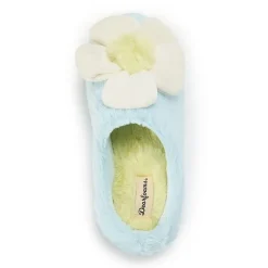 Dearfoams Rosie Furry Icon Womens Memory Foam Clog Slippers