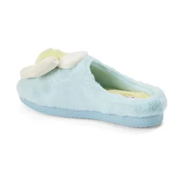 Dearfoams Rosie Furry Icon Womens Memory Foam Clog Slippers
