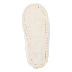 Dearfoams Rosie Furry Icon Womens Memory Foam Clog Slippers