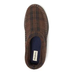 Dearfoams Thompson Mens Memory Foam Clog Slippers