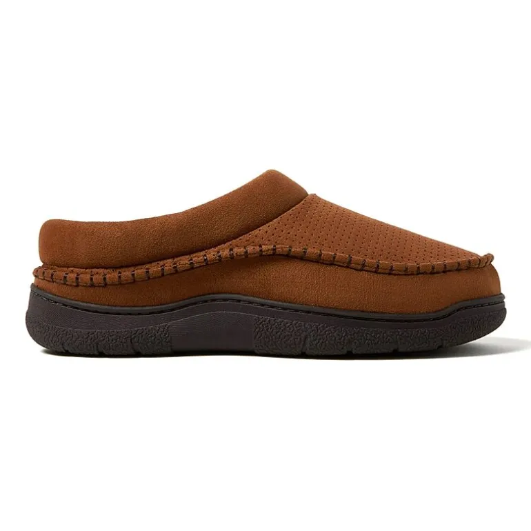 Dearfoams Thompson Mens Memory Foam Clog Slippers