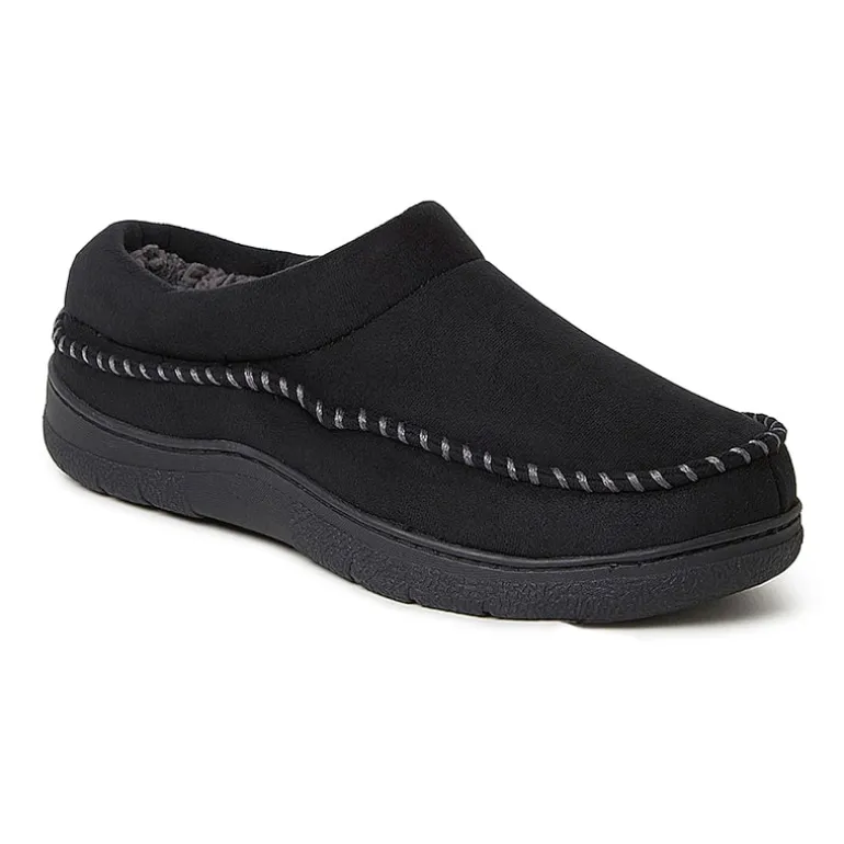 Dearfoams Thompson Mens Memory Foam Clog Slippers