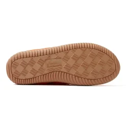 Dearfoams Warm Up Mens Memory Foam Bootie Slippers