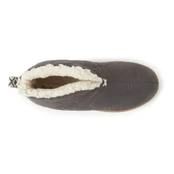 Dearfoams Warm Up Womens Memory Foam Bootie Slippers