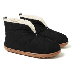 Dearfoams Warm Up Womens Memory Foam Bootie Slippers