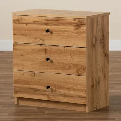 Decon Bedroom Collection Modern 3-Drawer Chest