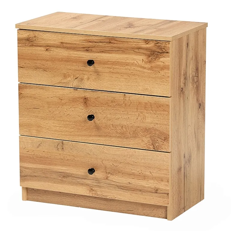 Decon Bedroom Collection Modern 3-Drawer Chest