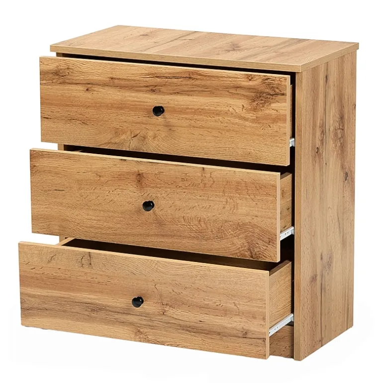 Decon Bedroom Collection Modern 3-Drawer Chest