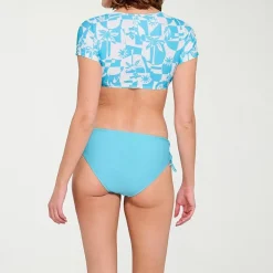 Decree Womens Juniors Bralette Bikini Swimsuit Top