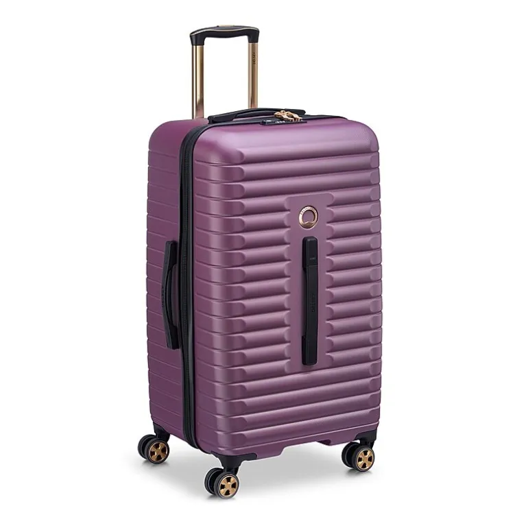 Delsey Paris Cruise 3.0 Trunk 26 Inch Hardside LIGHTWEIGHT Checked Spinner Luggage