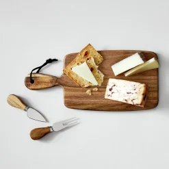 Denmark 3-pc. Wood Cheese Board and Knife Set