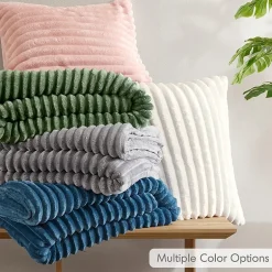 510 Design Avril Fluffy Ribbed Plush Midweight Comforter Set