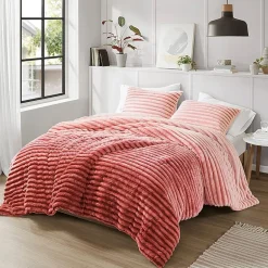 510 Design Avril Fluffy Ribbed Plush Midweight Comforter Set
