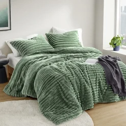 510 Design Avril Fluffy Ribbed Plush Midweight Comforter Set