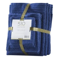 510 Design Big Bundle 12-pc. Quick Dry Solid Bath Towel Set