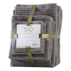 510 Design Big Bundle 12-pc. Quick Dry Solid Bath Towel Set