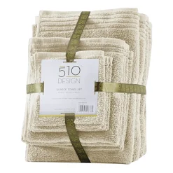 510 Design Big Bundle 12-pc. Quick Dry Solid Bath Towel Set