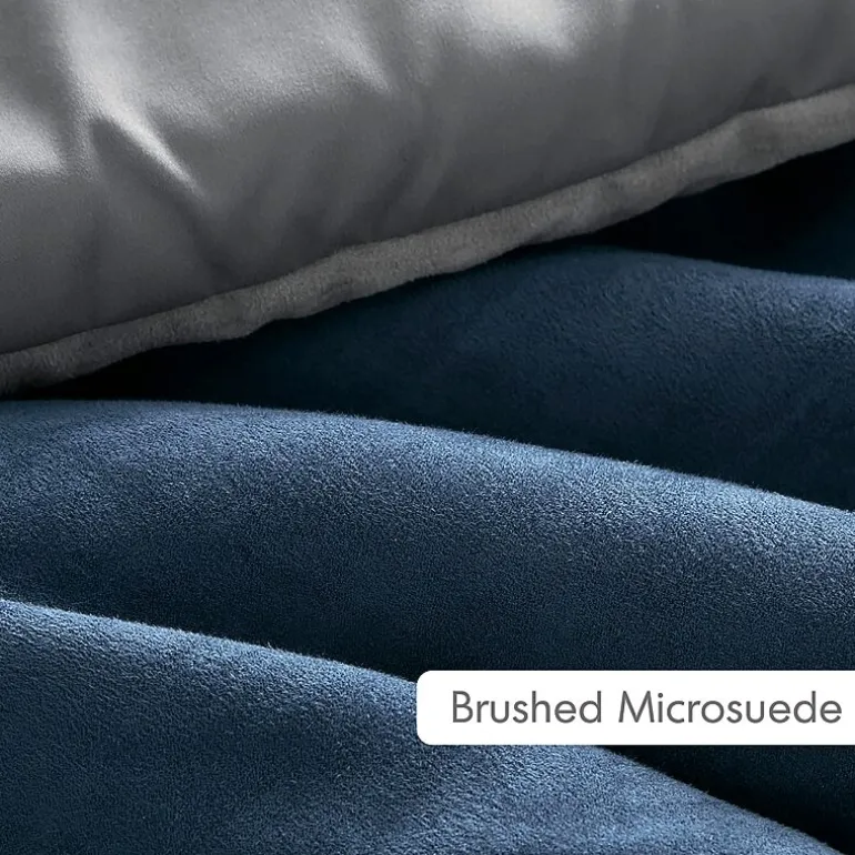 510 Design Boulder Pieced Faux Suede Midweight Comforter Set