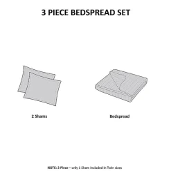 510 Design Hayley 3-pc. Reversible Bedspread Set