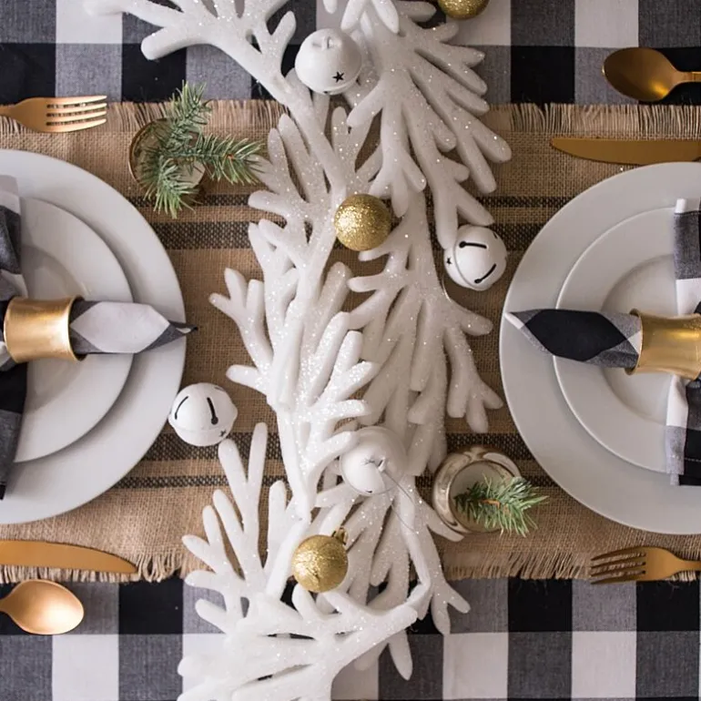 Design Imporrt Checkers Tablecloth