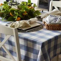 Design Imporrt Checkers Tablecloth