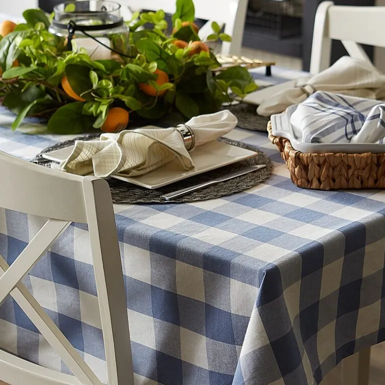 Design Imporrt Checkers Tablecloth