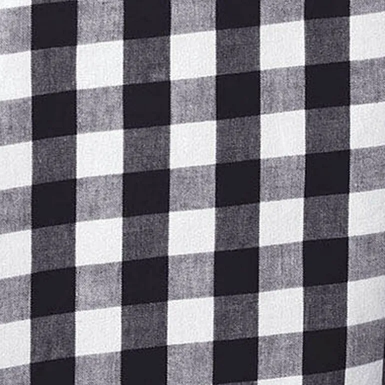 Design Imporrt Checkers Tablecloth