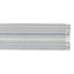 Design Imports Farmhouse Braided Stripe Table Runner