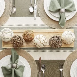Design Imports Floral Woven Round 6-pc. Placemats