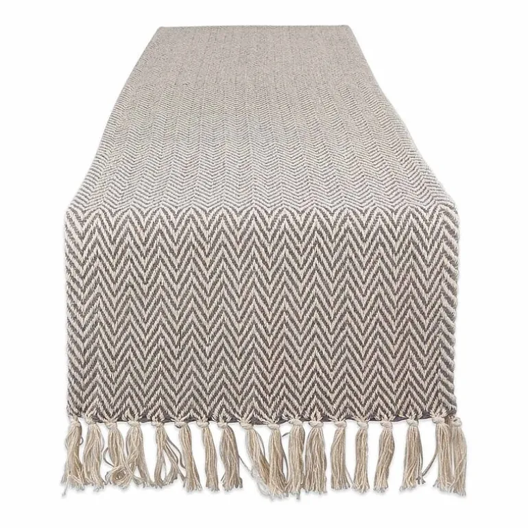 Design Imports Handloom Chevron Table Runners