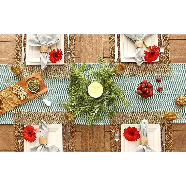 Design Imports Handloom Chevron Table Runners
