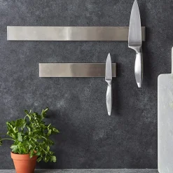 Design Imports Stainless Steel Deluxe Magnetic Knife Bar