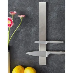 Design Imports Stainless Steel Deluxe Magnetic Knife Bar