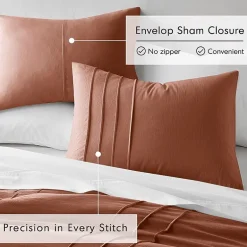 510 Design Porter Soft Wash Pleated Midweight Comforter Set