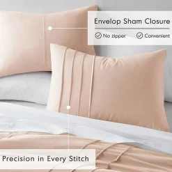 510 Design Porter Soft Wash Pleated Midweight Comforter Set