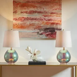 510 Design Ranier Iridescent Glass Table Lamp
