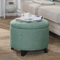 Designs4Comfort Round Ottoman